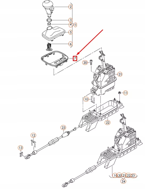 фото №10, Audi a1 8x gear shifting селектор дисплей unit lhd 8p1713463a oem