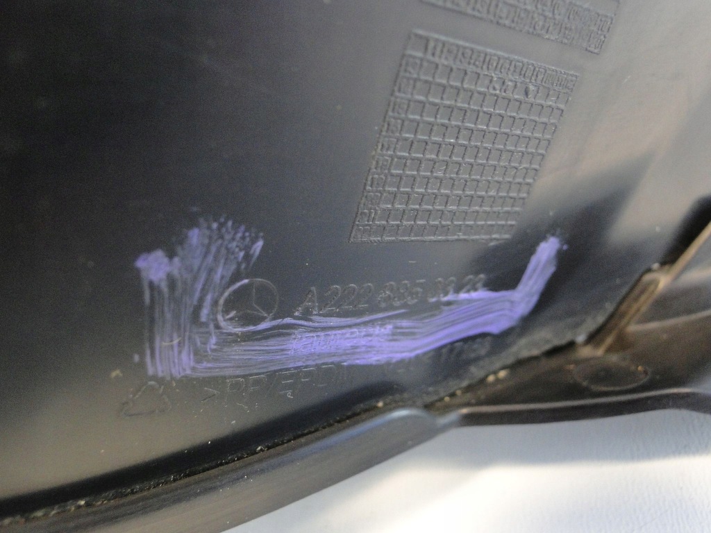 фото №6, Mercedes s w222 222 решітка права бампера amg