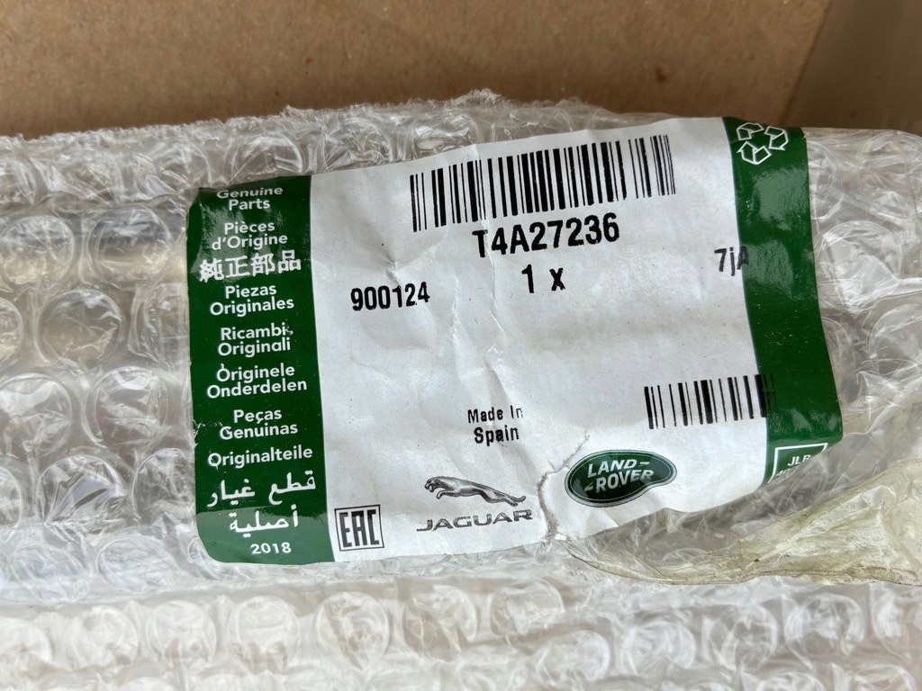 фото №8, Впуск молдинг хром крила w крила jaguar f-pace f pace права правий orygi