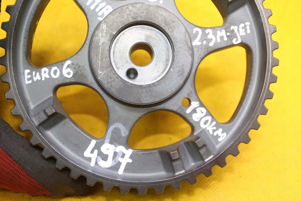 фото №6, Колесо зубчасте вала розподільного валу fiat ducato iii iveco daily 2.3 m-jet euro 6 5