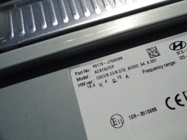 фото №6, Kia ceed iii 2020 радио europa 96170-j7600 org