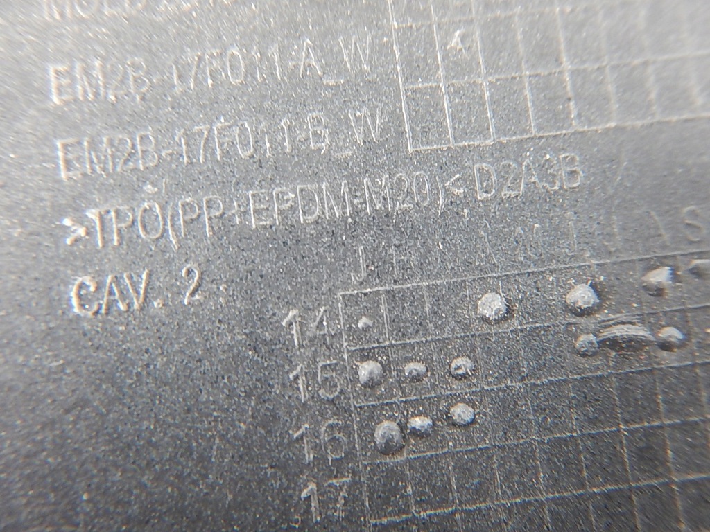 фото №5, Ford galaxy mk3 заглушка фаркоп бампера перед