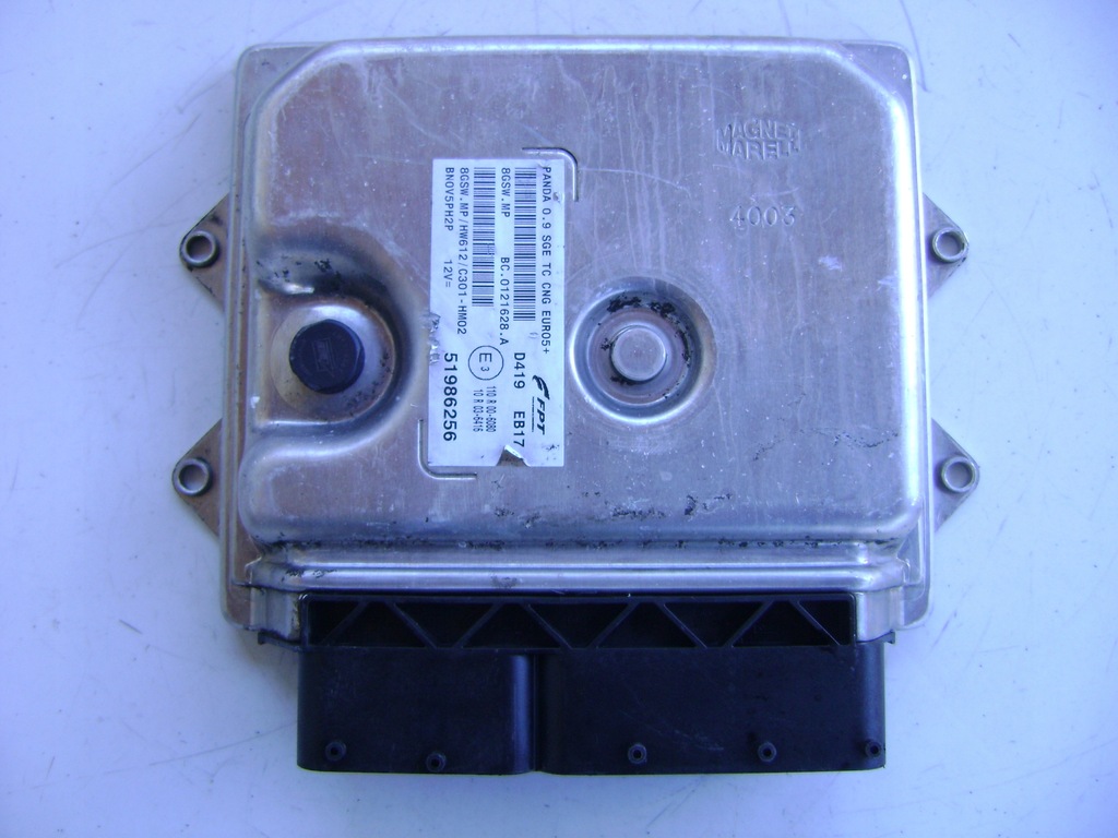 фото №1, Бортовий комп'ютер 51986256 8gsw.mp fiat panda 0.9