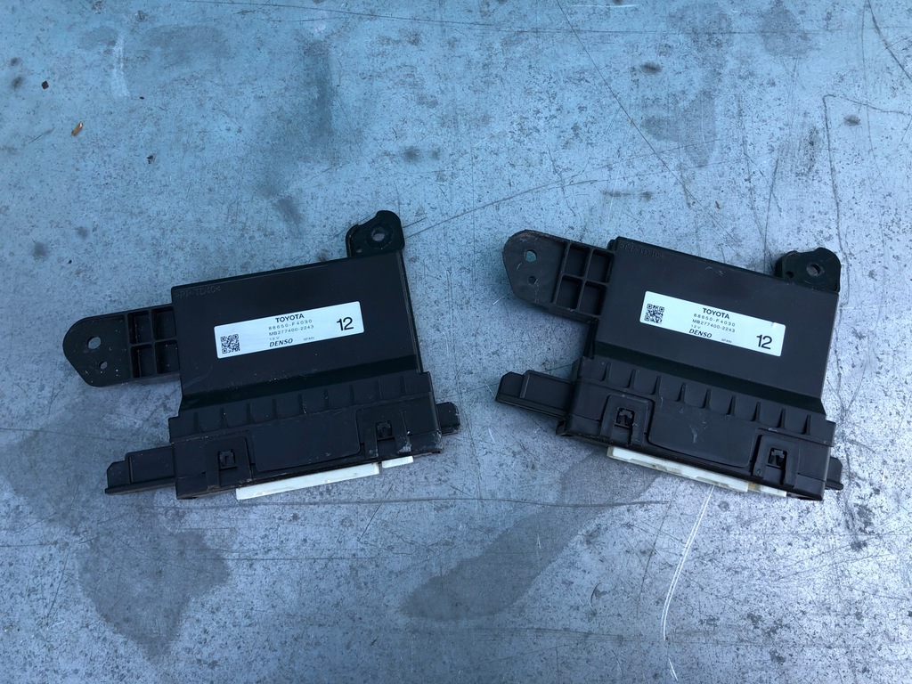 фото №1, Toyota chr ch-r модуль блок управления отопителя