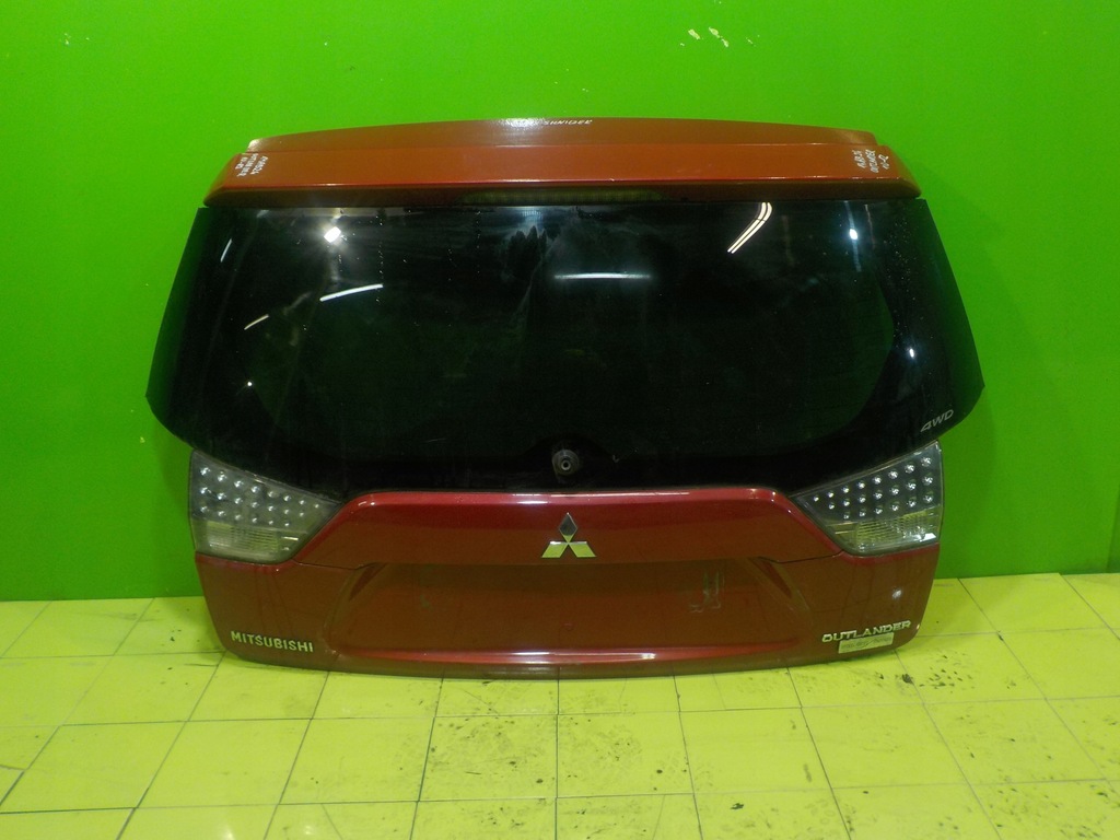 фото №1, Outlander ii lift 2.2 di-d 11r 5d крышка багажника задняя