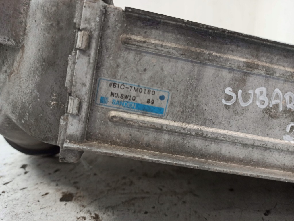 фото №5, Subaru forester 3 iii 2.0 d радиатор интеркулер 61c-tm0180