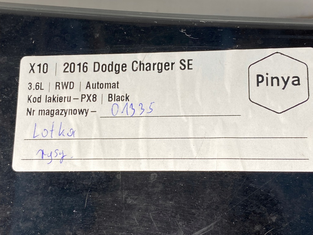 фото №15, Спойлер спойлер dodge charger 2015+ usa