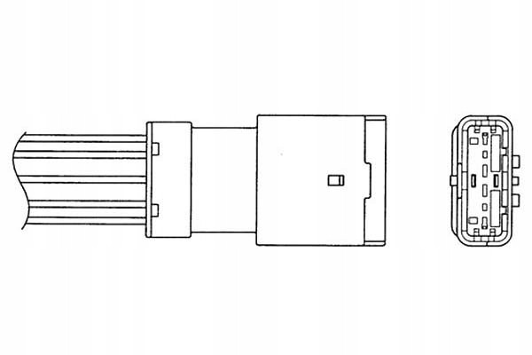 фото №2, Датчик лямбда-зонд ngk 1628pw 9636920980