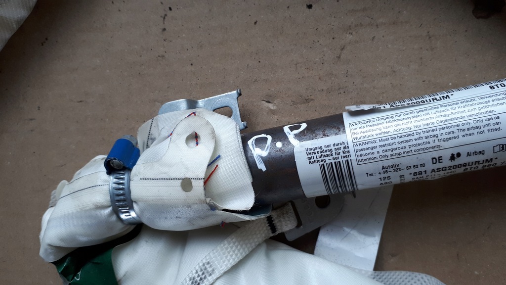 фото №7, A5 8t s5 coupe шторка безпеки подушка безпеки права 8t0880742a