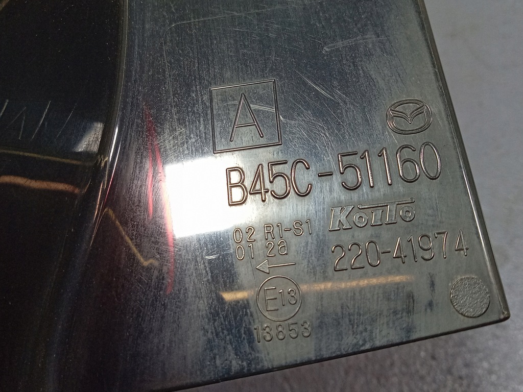 фото №5, Mazda 3 bm hb лампа задня ліва b45c-51160