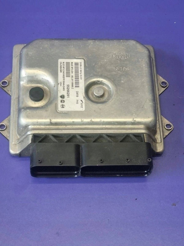 фото №1, Бортовой компьютер ecu двигателя fiat doblo 55266281