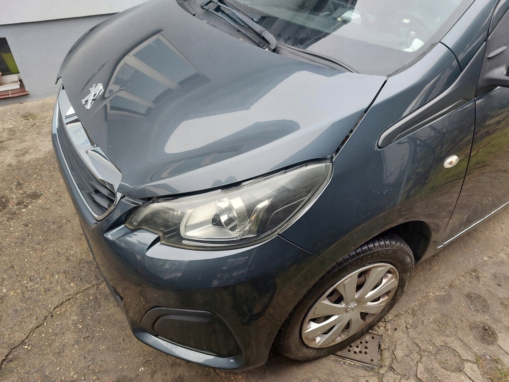 фото №4, Peugeot 108 14- капот лампы крылья бампер перед europa