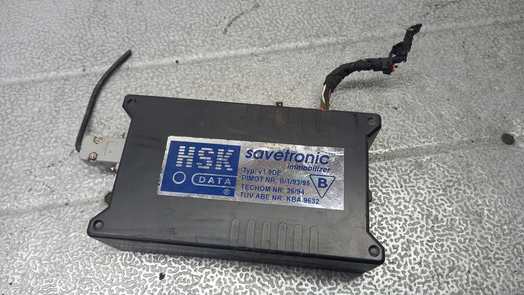 фото №1, Модуль иммобилайзер mercedes benz w638 98r