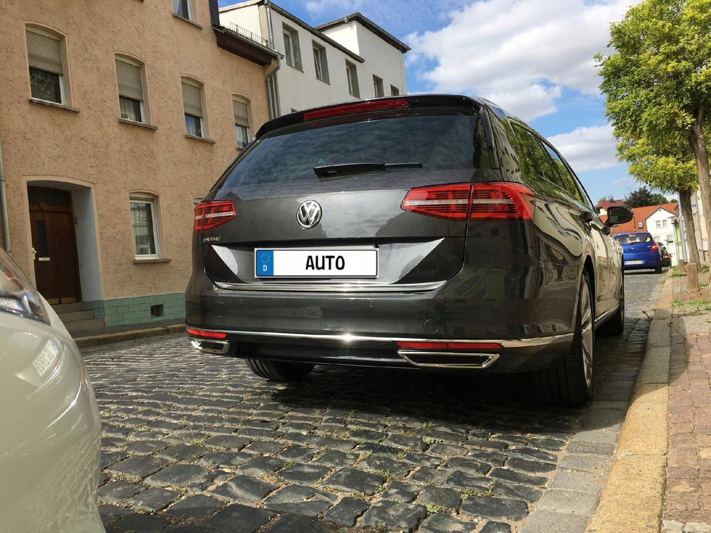 фото №14, Vw passat b8 kombi - молдинг хром na кришка хромована кришка багажника захисна тюнінг