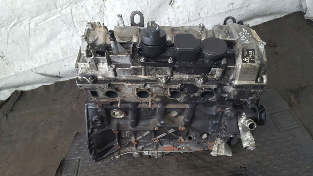 фото №1, Двигатель mercedes w203 lift 2,2 cdi