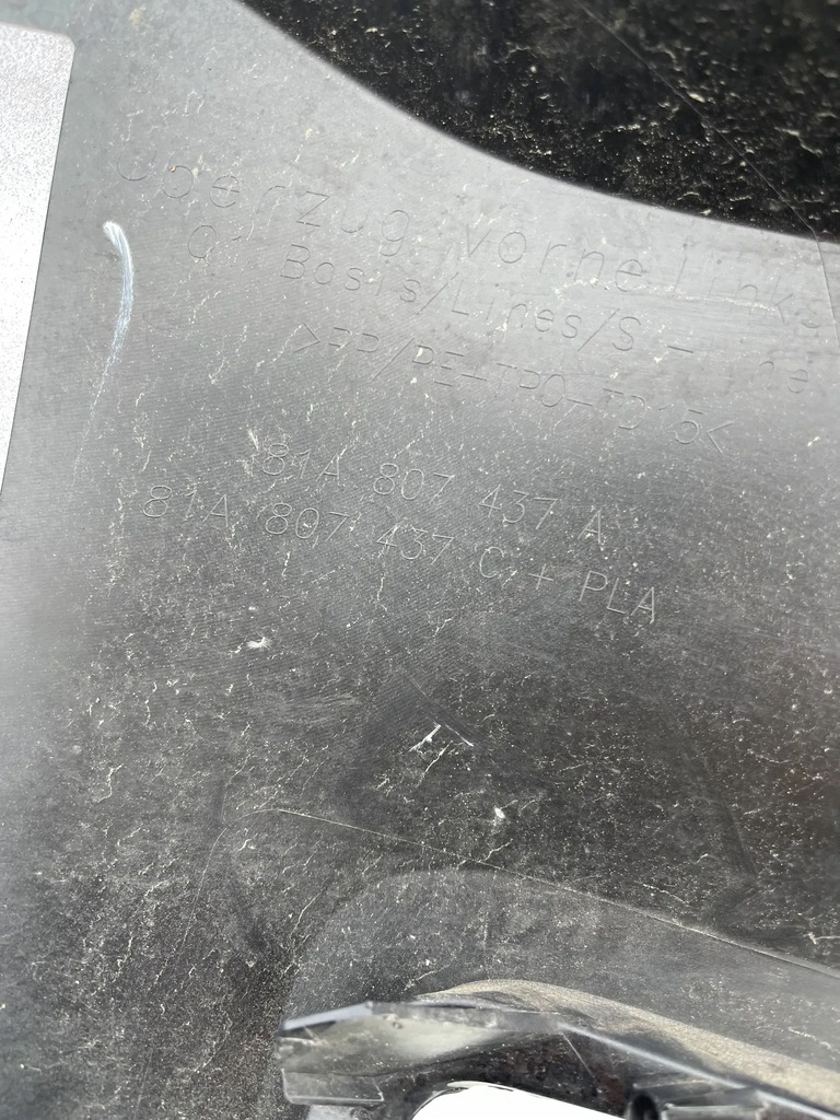 фото №10, Audi sq2 s-line 2017 кутик обшивка бампер перед передній лівий 81a807437