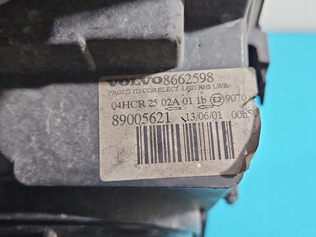 фото №10, Фара правый лампа перед volvo s60 i 00-04 europa