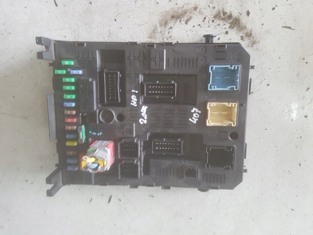фото №1, Peugeot 407 модуль коробка bsi 96640588800r