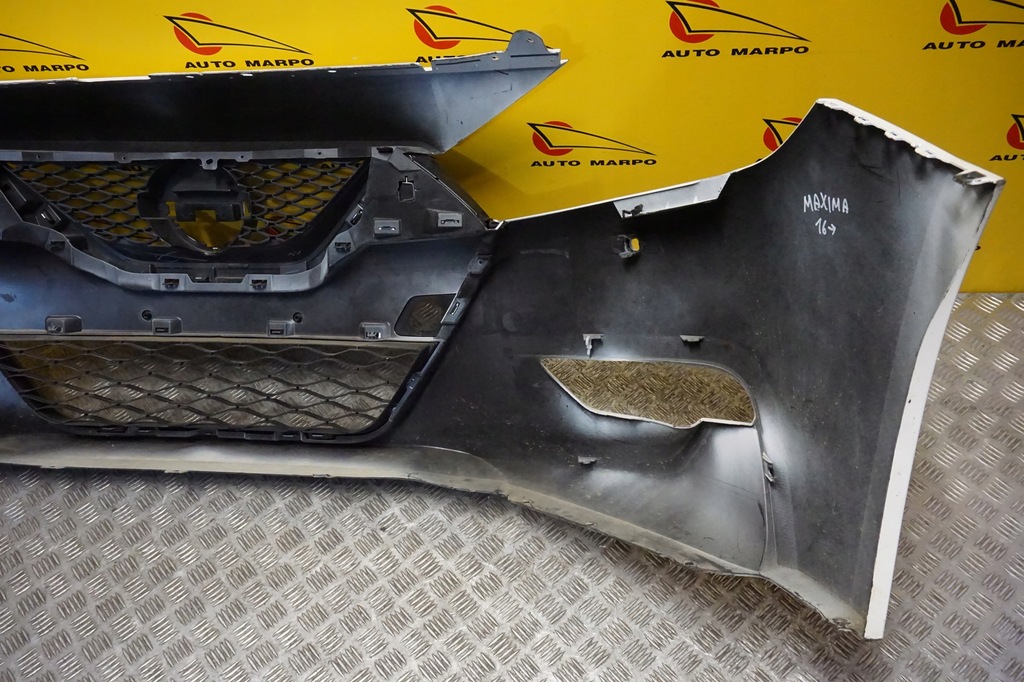 фото №11, Nissan maxima 2016 - 2018 бампер перед передний решётка радиатора usa