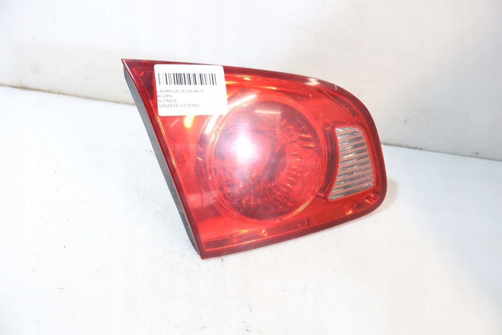 фото №1, Лампа левая задняя w крышка багажника hyundai santa fe ii suv