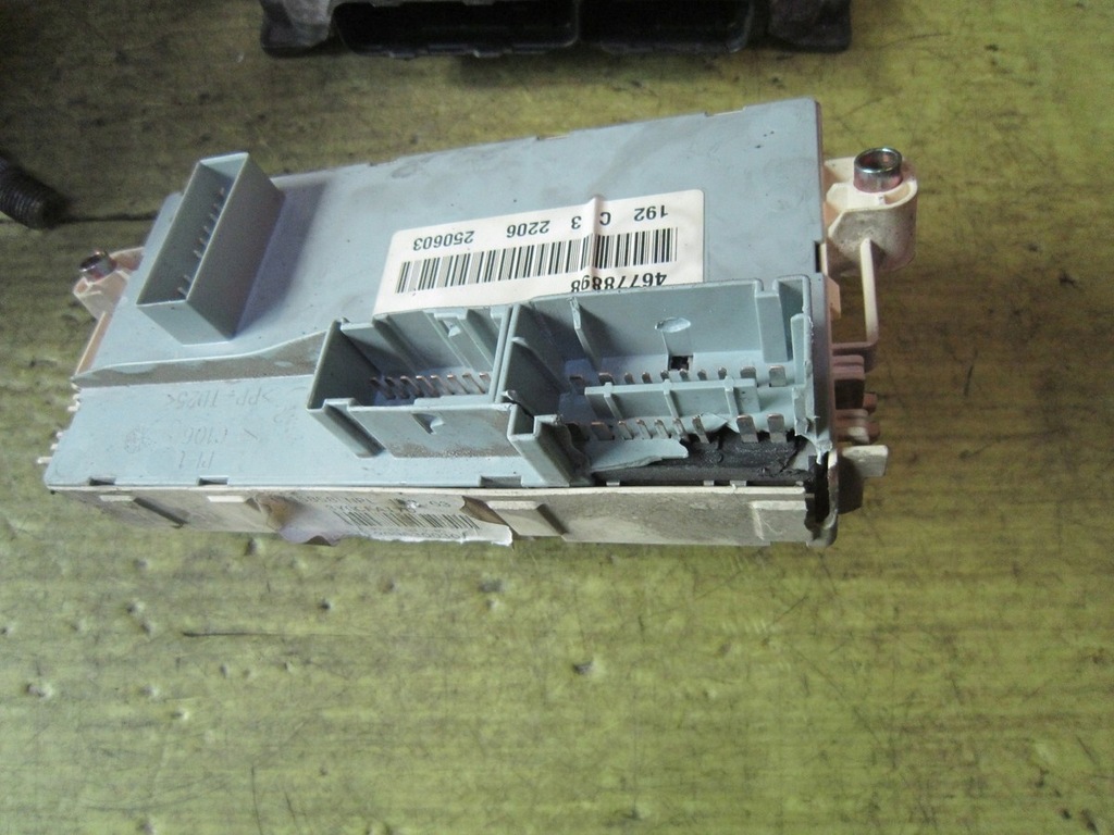 фото №6, Fiat stilo 1.9jtd 115km ключ замок запалювання бортовий комп'ютер