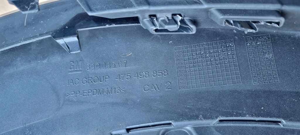 фото №14, Opel corsa e 2015- бампер перед оригінал h070