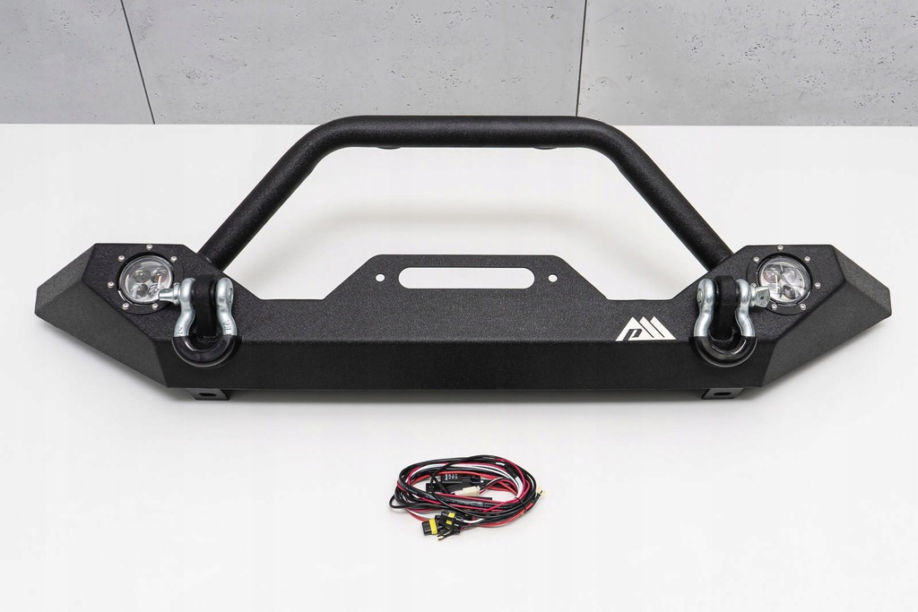 фото №7, Бампер передній з led jeep wrangler yj/tj 1987-2006