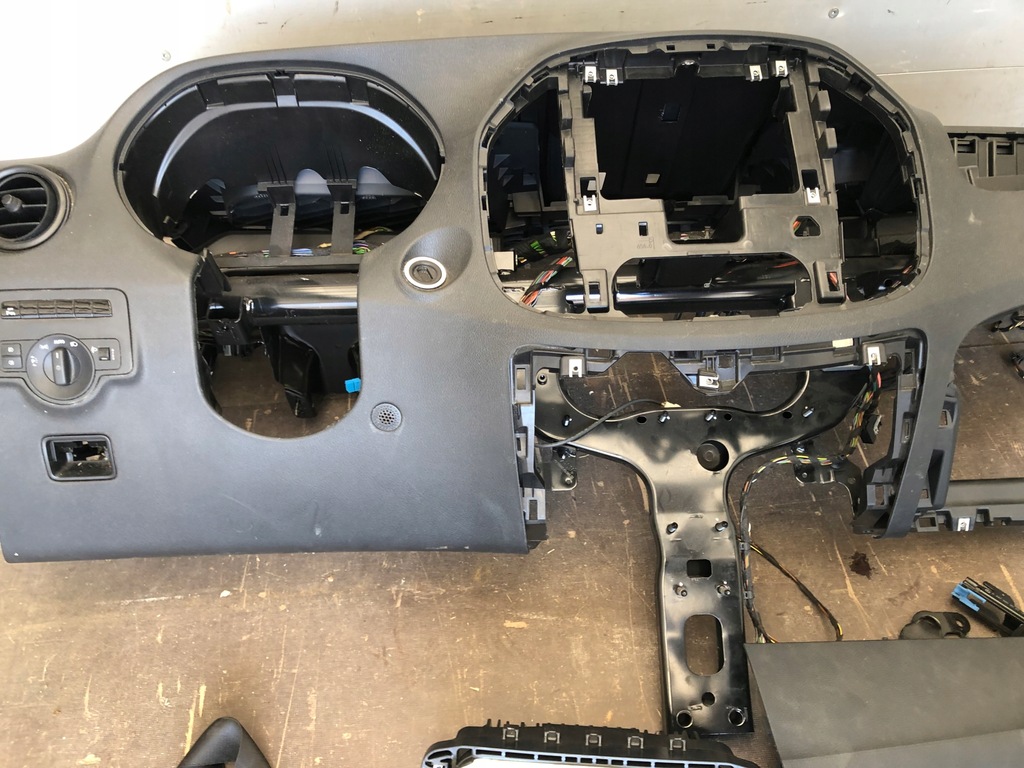 фото №6, Mercedes vito w447 панель приладів приладова консоль