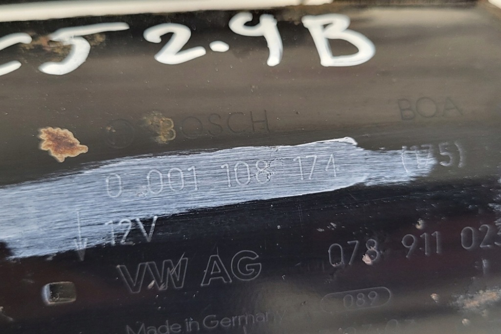 Стартер audi a6 avant 4b5, c5 0001108174 2.4l бензиновий 125kw 2002 Зі Шроту