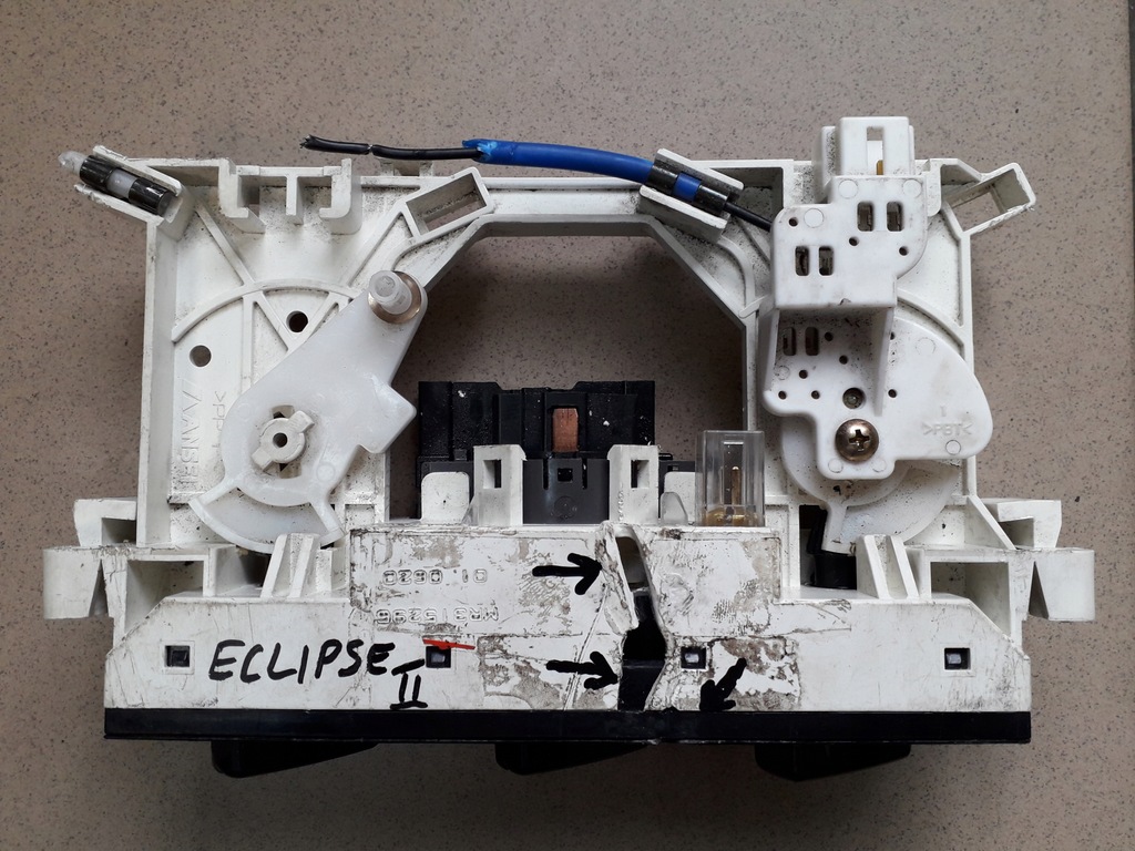 фото №11, Mitsubishi eclipse 3g 99-05 панель обдув, обдув