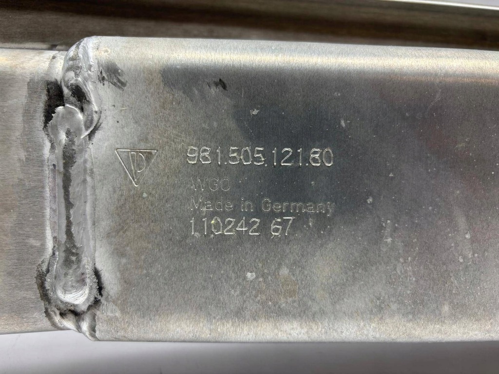 фото №8, Porsche 981 gt4 boxter cayman балка pod бампер перед передня 98150512180