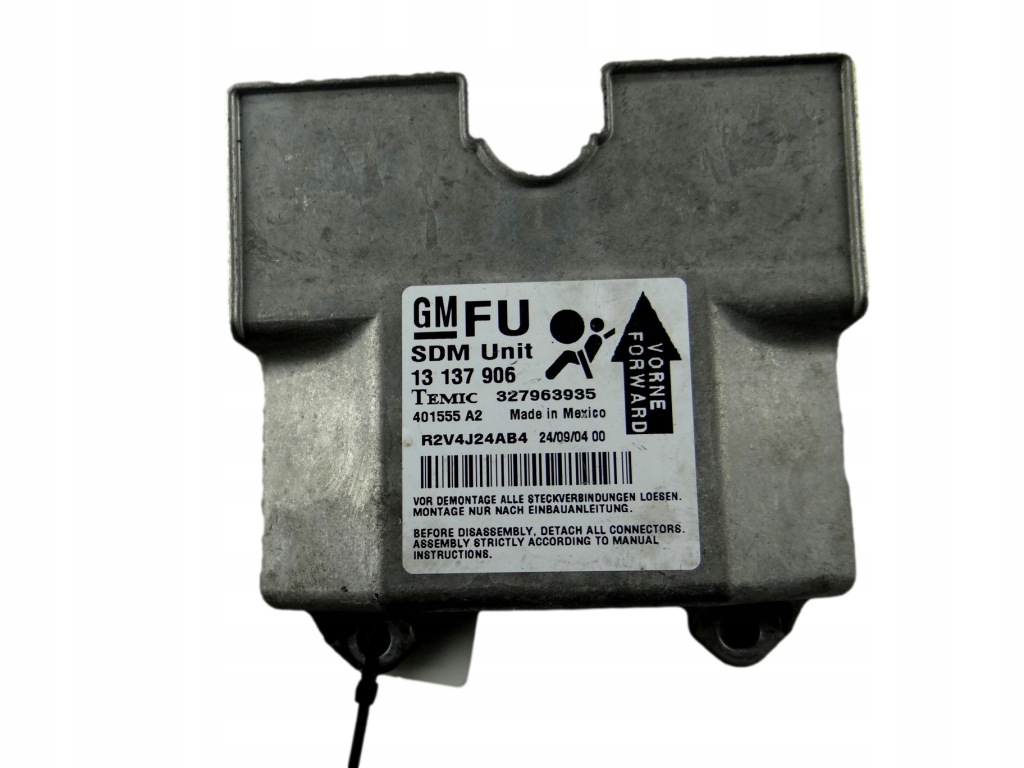 Купить Модуль датчик подушка безопасности opel astra h 13 137 906