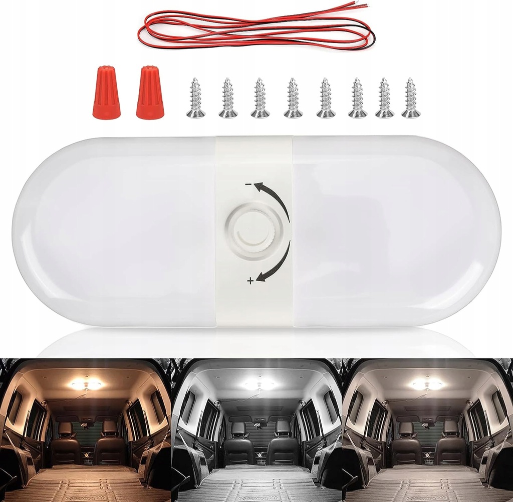 фото №15, Лампа led 12v потолочная do kampera rv прицеп kempingowa