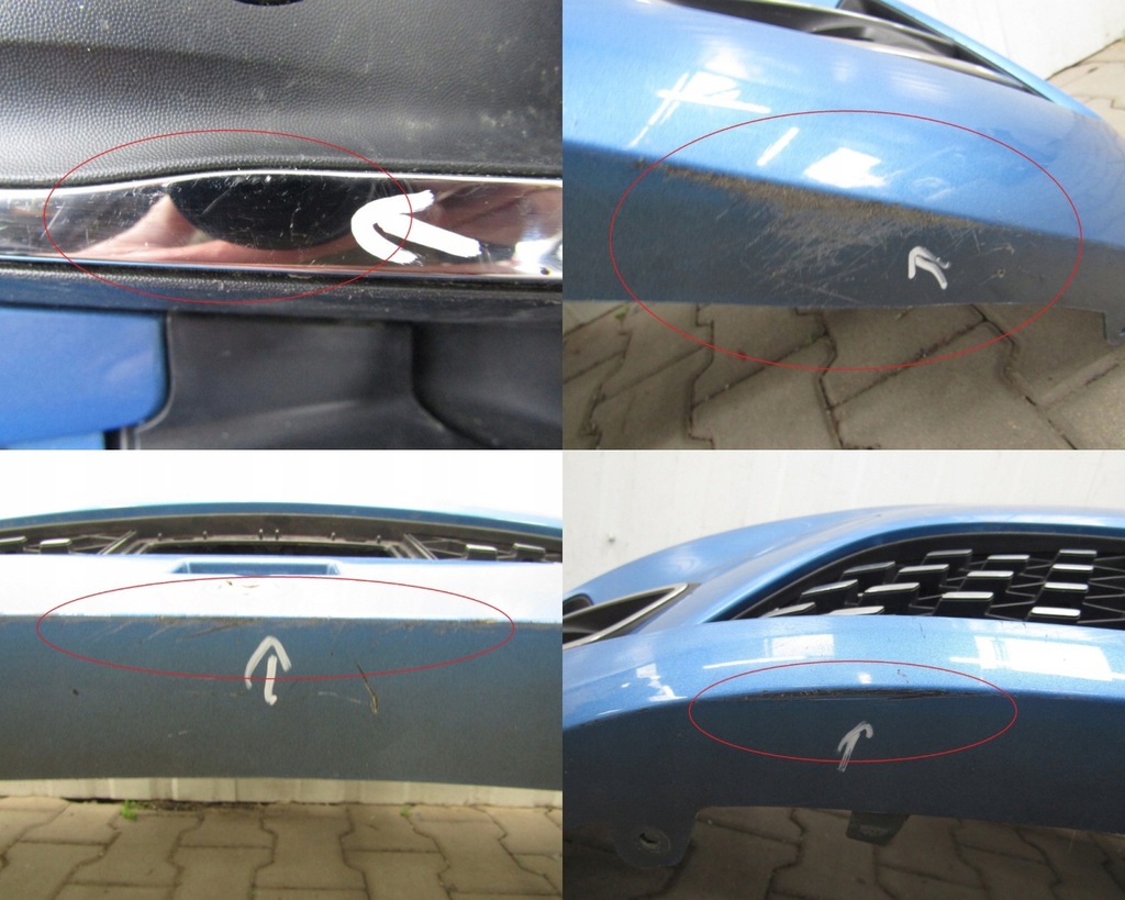 фото №11, Бампер перед передній renault zoe lift 19-23