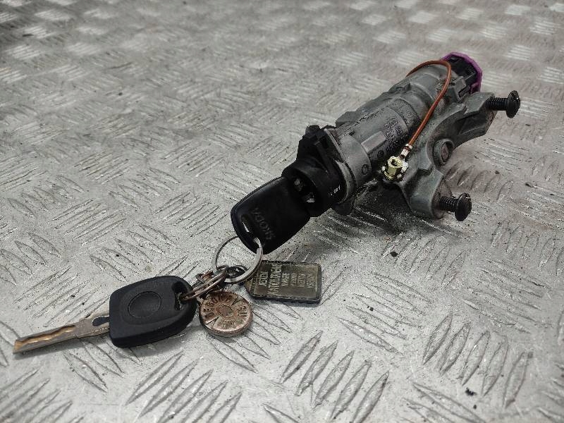 фото №9, Набор стартовый замок зажигания skoda octavia i 1.9 tdi 038906018bq