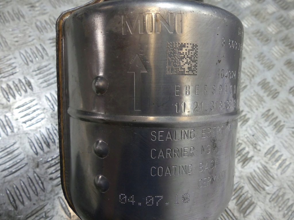 фото №6, Mini cooper s f55 f56 f57 b46 каталізатор труба глушника 8603278 2359649