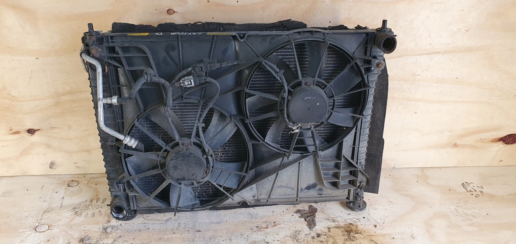 фото №9, Chevrolet captiva -10 2.4b pas передній підсилювач радіатор вентилятор