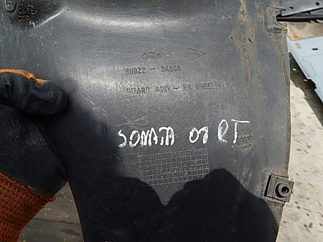 фото №8, Подкрылок правое задняя hyundai sonata v nf 05-10 86822-3k000