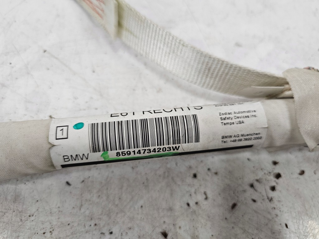 Купити Bmw seria 5 e61 шторка безпеки подушка безпеки правий 85914734203w