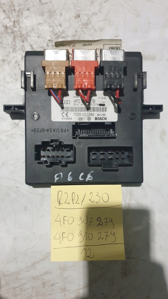 фото №1, Модуль света audi a6 c6 4f0907279 4f0910279