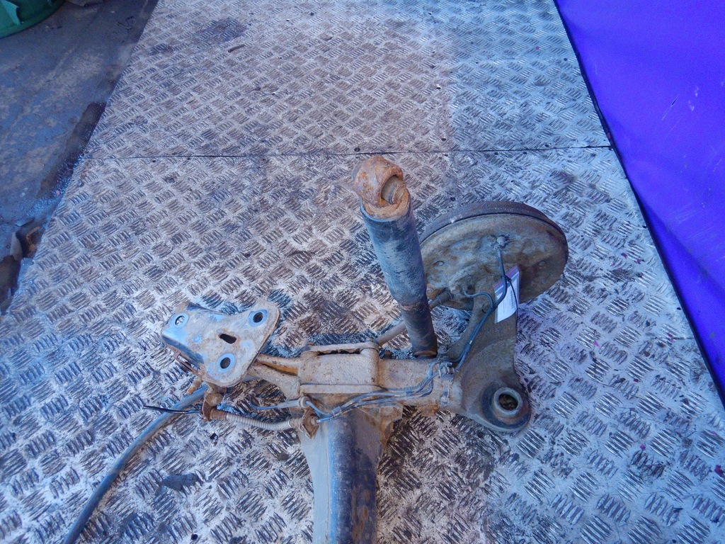 фото №5, Peugeot 1007 05- oś задняя балка подвеска задняя