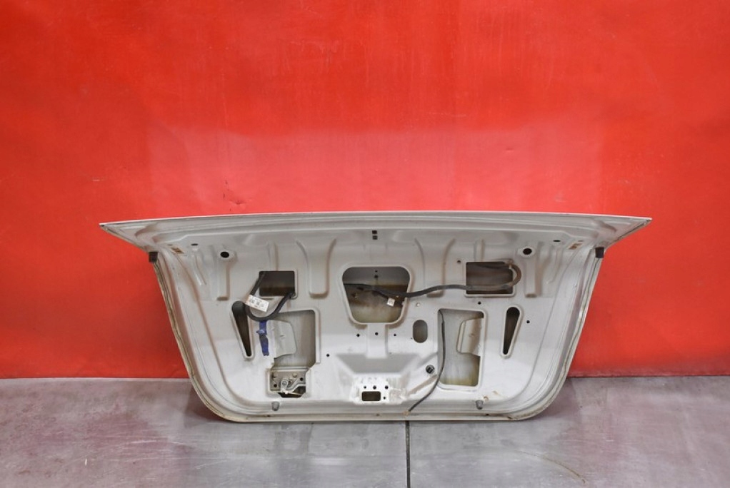 фото №13, Крышка багажника багажника задняя задняя серебристая chevrolet aveo t200 sedan 03-08