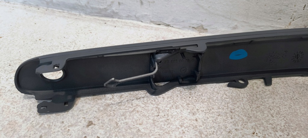 фото №10, Молдинг бампера перед права накладка-спойлер mercedes e w211 amg