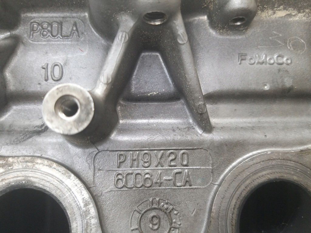 фото №15, Головка двигателя левая 3.0 d 306dt jaguar xf i x250 xj x351 9x2q-6c064-ca