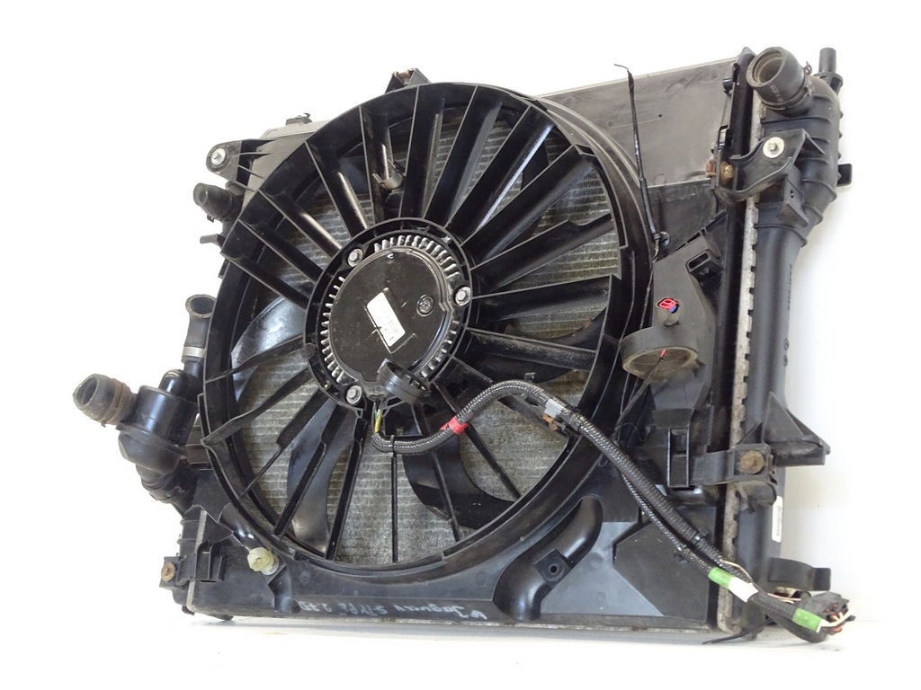 фото №9, Радіатор вентилятор jaguar s-type 2.7d 4r83-8c607-cb