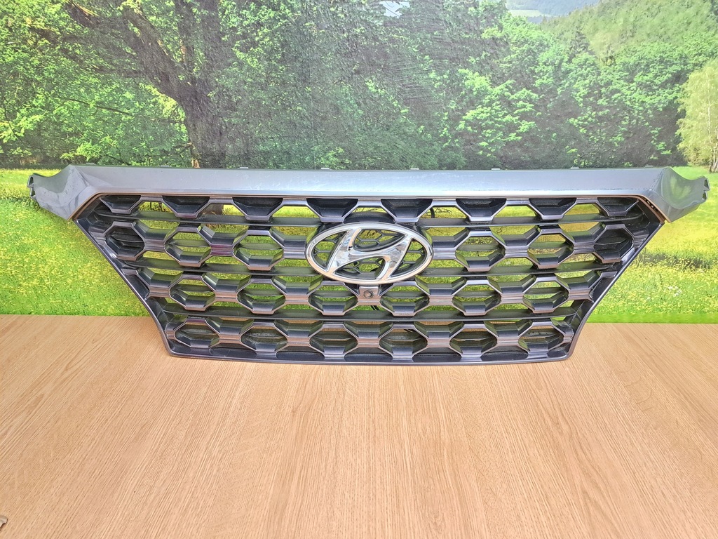 фото №1, Hyundai santa fe iv решётка радиатора