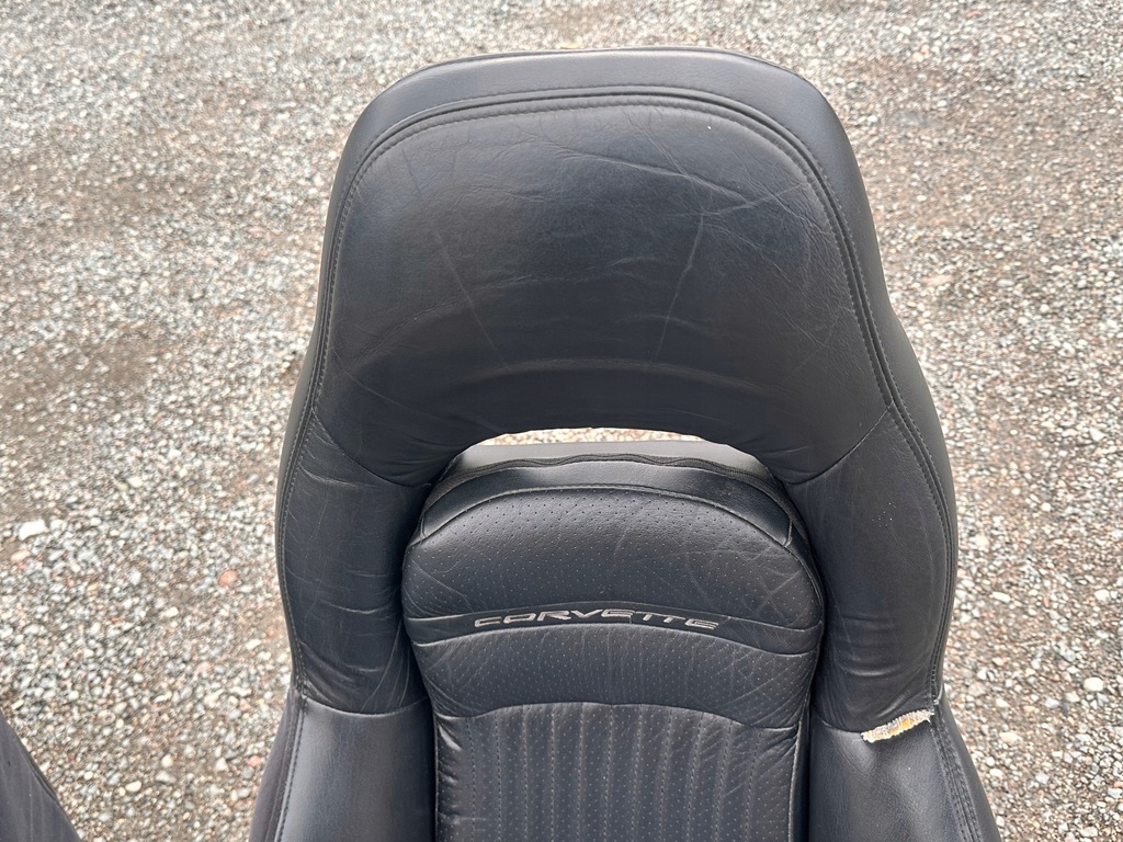 фото №13, Сидіння сидіння водія пасажира шкіра chevrolet corvette c5