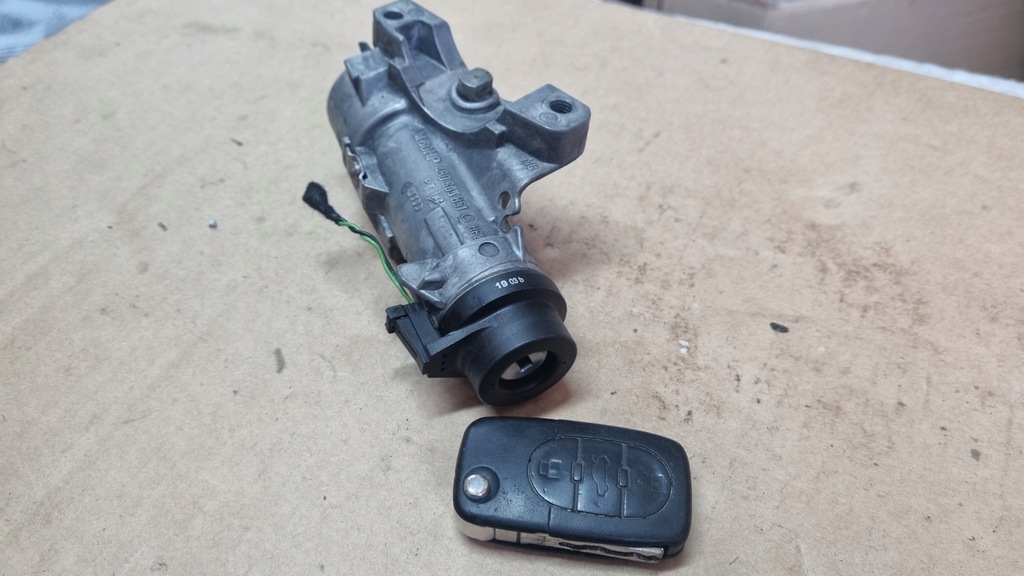 фото №8, Замок зажигания ключ audi a4 b6 vw skoda 4b0905851g