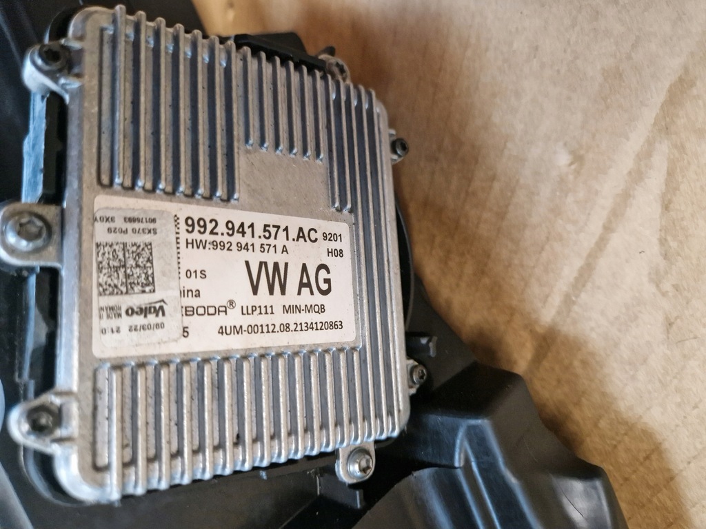 фото №14, Skoda scala лампа передня ліва права перед full led crystal 657941015a