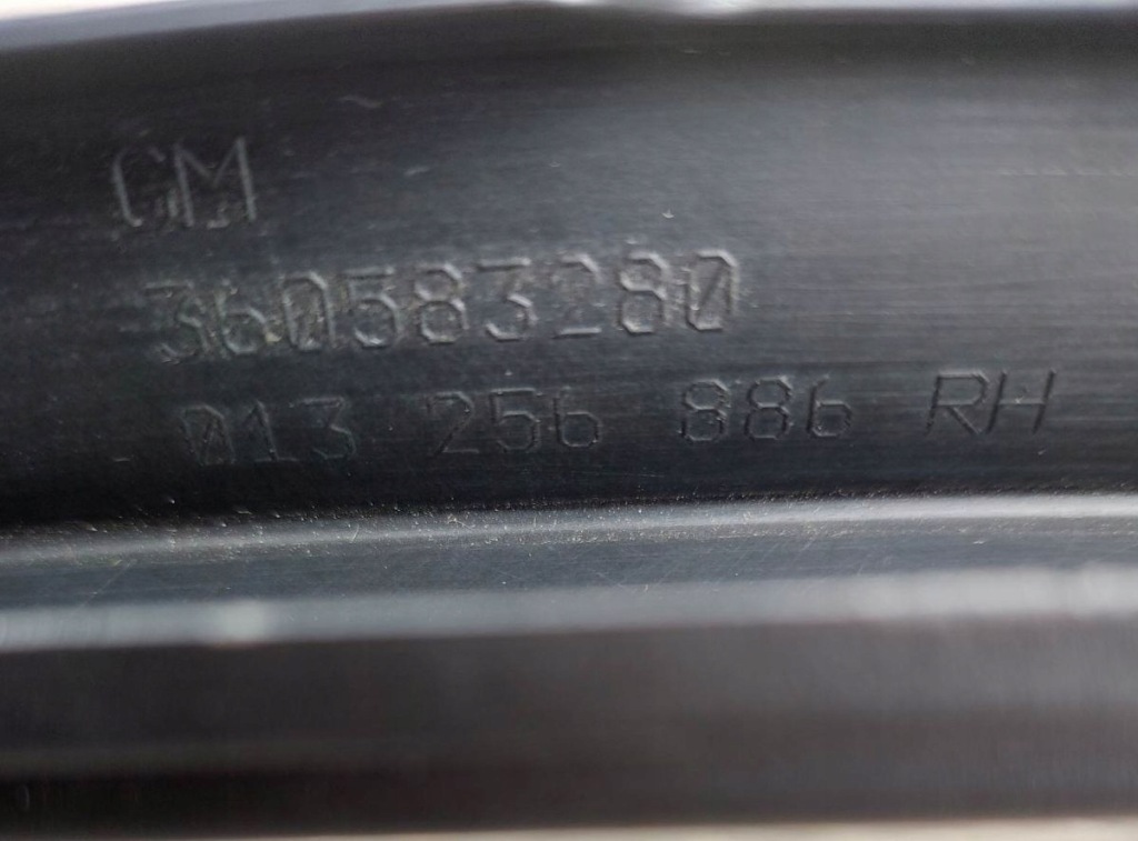 фото №3, Opel insignia a 08- рамка скло двері правий перед